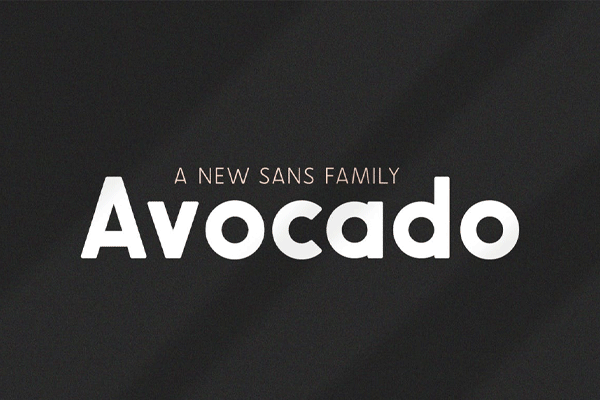 Avocado Sans Font