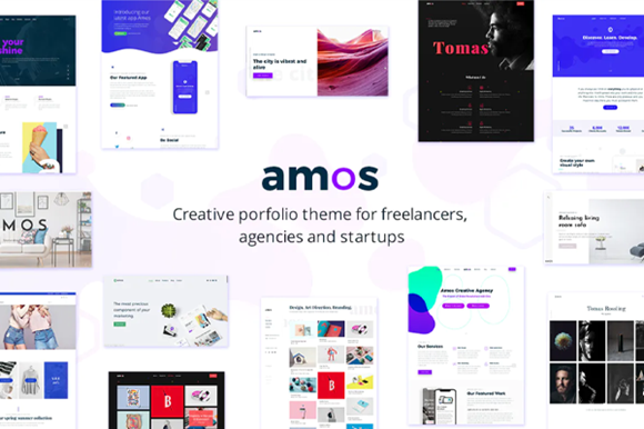 Amos | Creative WP Theme