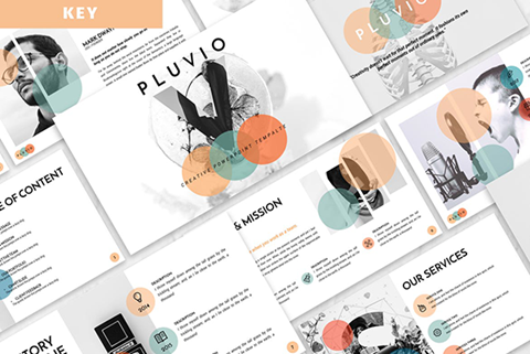 Pluvio Keynote Template