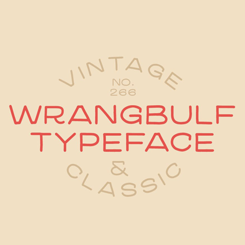 Wrangbulf Typeface Sans-Serif Font