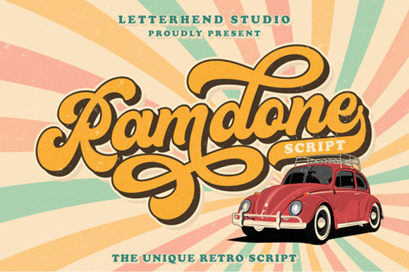 Ramdone Retro Script