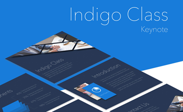 Indigo Class Keynote Template