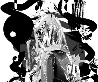 Abstract Ink Poster PS Action