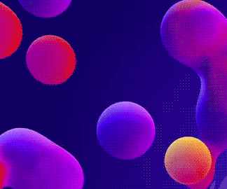 Colorful Bubbles Fluid Shapes