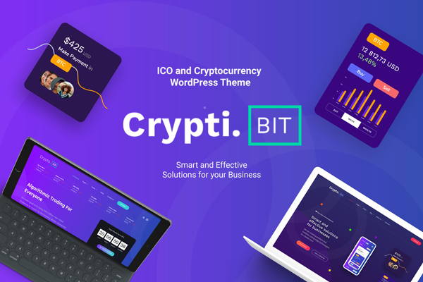 CryptiBIT | Crypto + ICO WP Theme