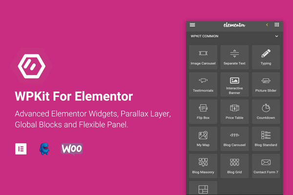 WPKit for Elementor - Widgets