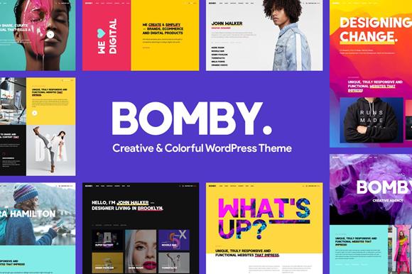 Bomby Creative WordPress Theme