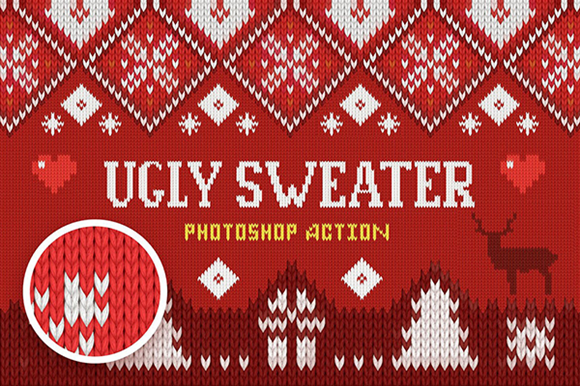 Ugly Christmas Sweater Action