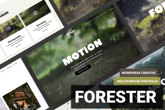 Forester | Minimal Portfolio WordPress Theme