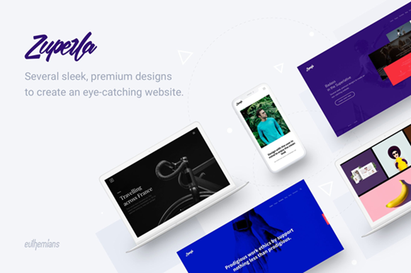 Zuperla - Creative WordPress theme