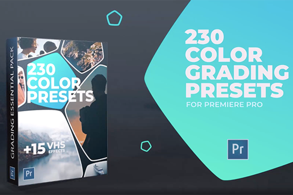 Cinematic Color Presets, 15 VHS Video Effects, Old Film Looks