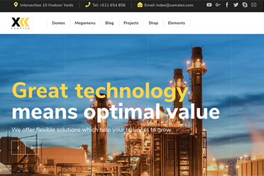 Samatex | Industrial Theme