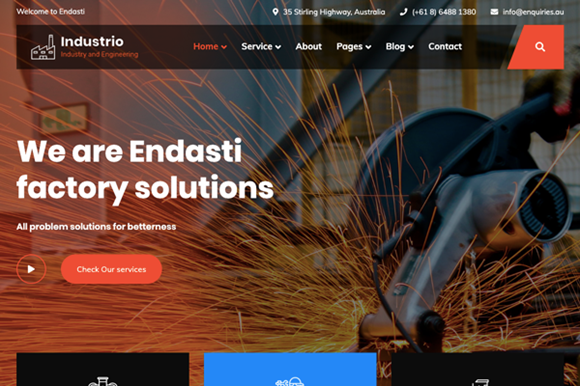Industrial | Industry & Factory WordPress