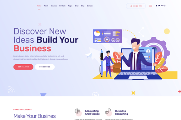 Traders Digital Marketing & Agency WordPress