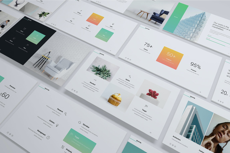 Selected Minimal Business PPT