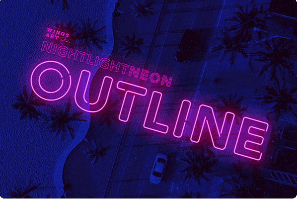 Retro Neon Font