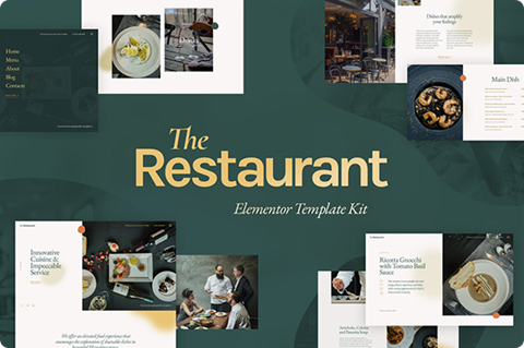 Food & Drink Template Kits