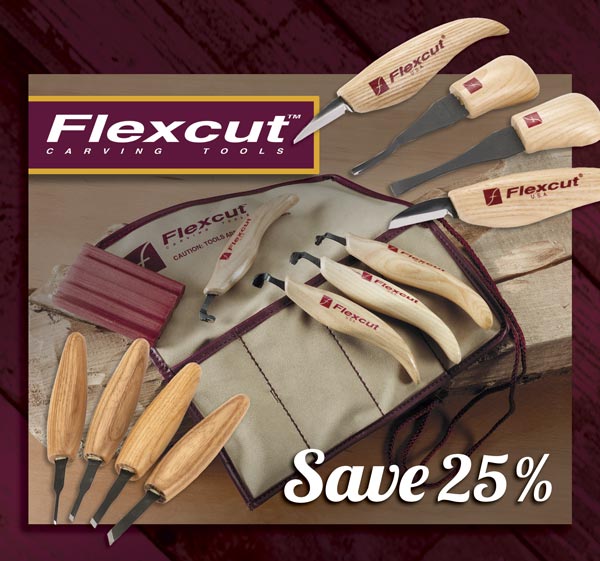 Shop Now- Flexcut Tools Carving Tools & Sets- Save 25%