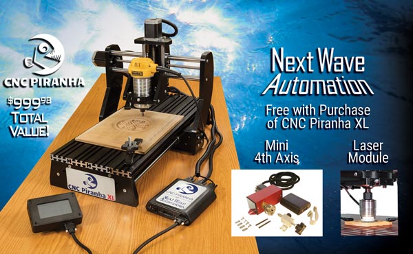 Next Wave Automation CNC Piranha XL
