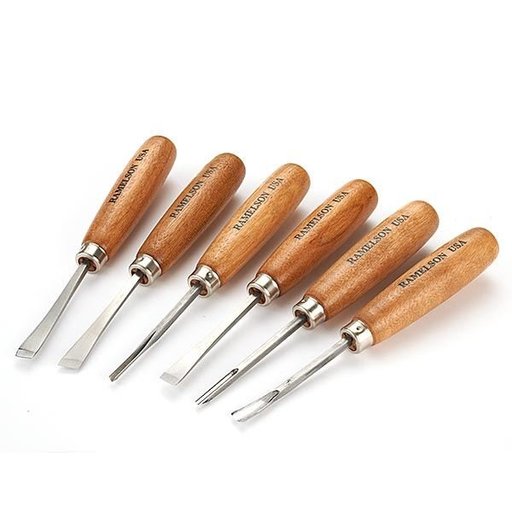 Shop Now- Ramelson Carving Tool Beginner's Full Size Set 6pc- Save $20