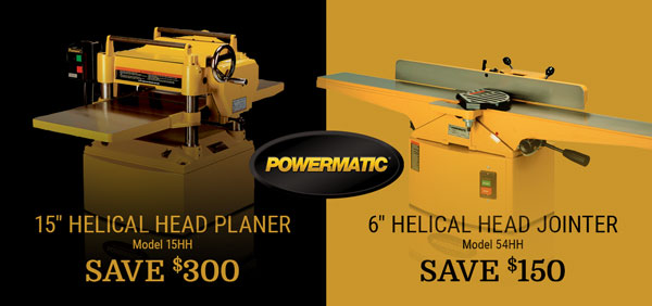 Powermatic Planer & Jointer Sale