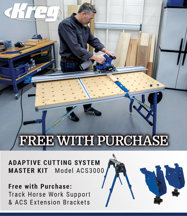 KREG Adaptive Cutting System Master Kit