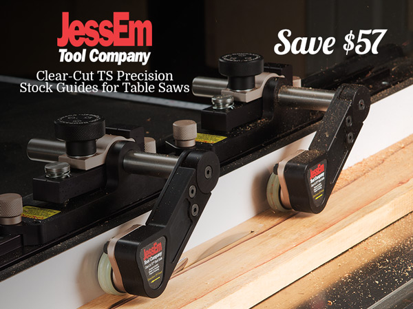 JessEm Clear-Cut Stock Guides for Table Saw