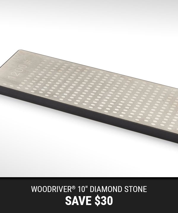 Shop Now- WoodRiver® 10" Diamond Stone- Save $30