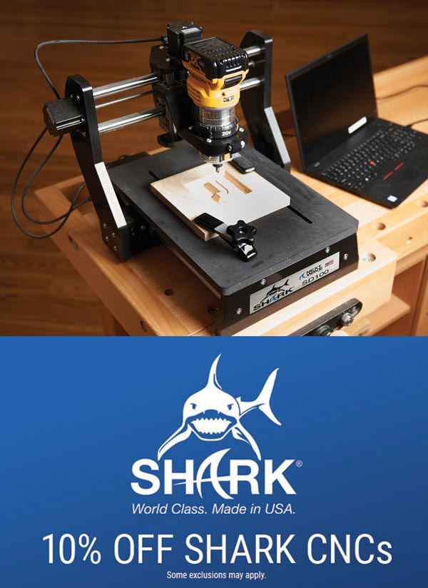 Shop Now- Next Wave Shark CNC Machines Save 10%