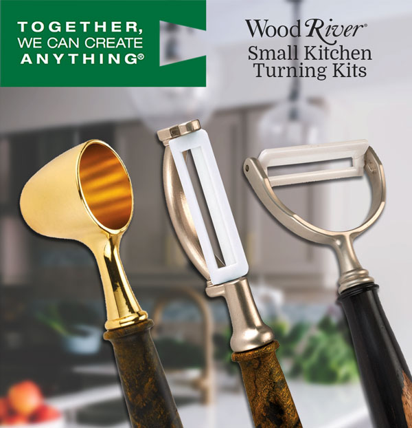 Shop Now- WoodRiver® Small Kitchen Turning Kits- Only $6.99
