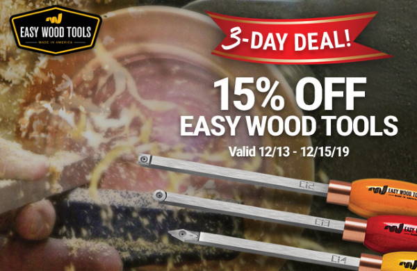 Easy Wood Tools Weekend Save 15%