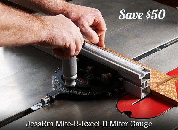Shop Now- JessEm Mite-R-Excel II Miter Gauge- Save $50