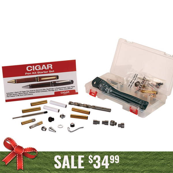 WoodRiver® Cigar Starter Pen Kit Sets