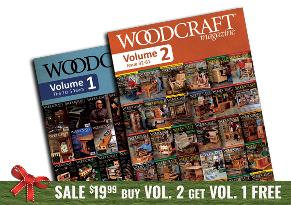 Woodcraft Magazine CD Vol. 2 & Vol. 1 Offer
