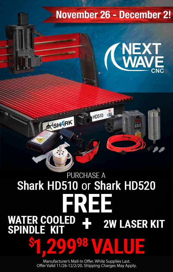 Next Wave Shark HD510 or Shark HD520 Mail-In Offer