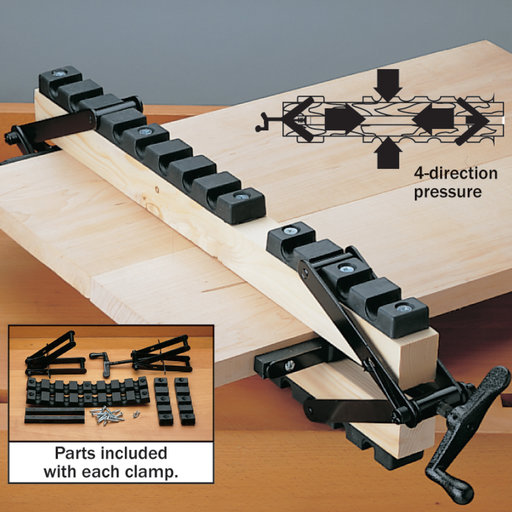WoodRiver 4-Way Pressure Clamping System