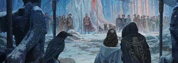 A Song of Ice and Fire calendar illustration 