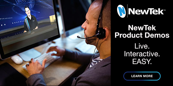 NewTek Product Demos - Live. Interactive. EASY.