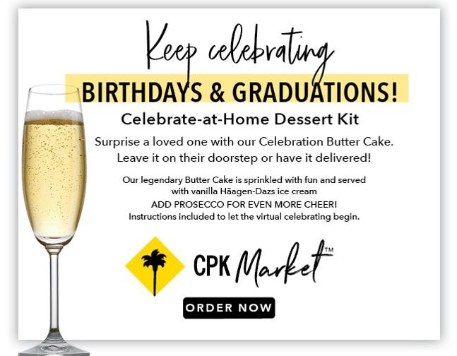 Surprise! Celebrate-at-Home Dessert Kits are here!  