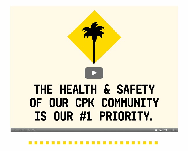 The Health and Safety of our community is our #1 Priority