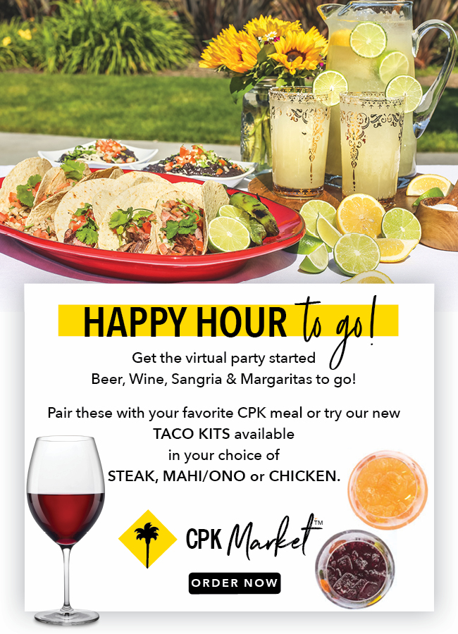 Beer, Wine & Margaritas to go - add a bottle to your meal