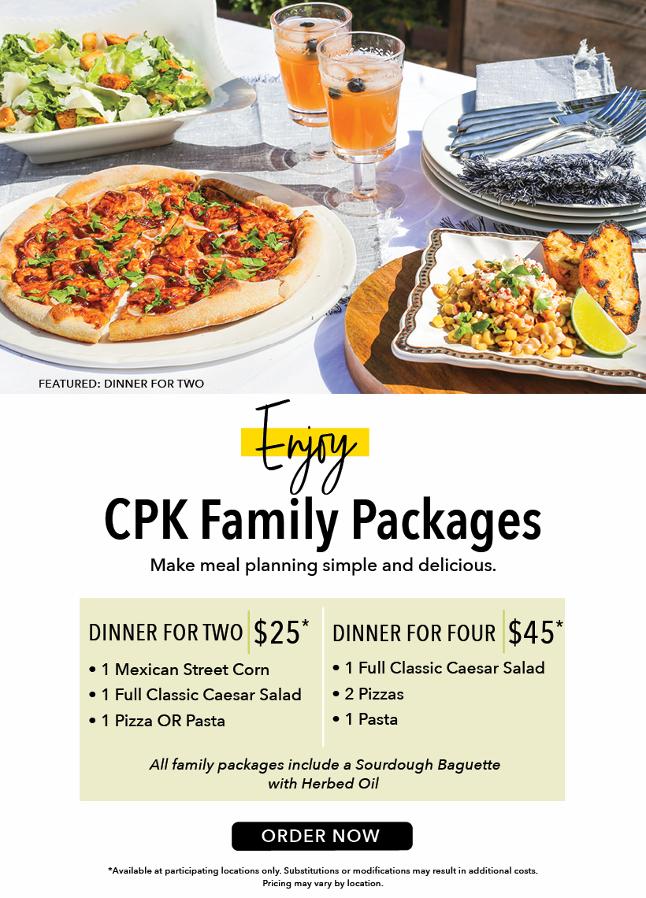 Enjoy CPK Family Meal Kits. Meal Planning Made Easy