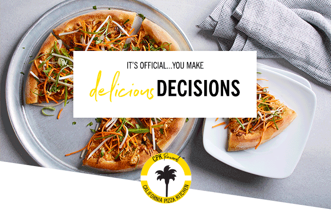 It's official... You make delicious decisions