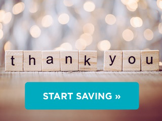 Thank You Start Saving 