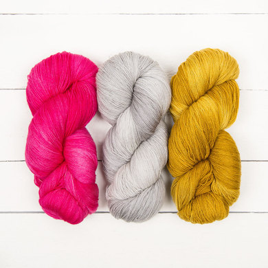 The Yarn Collective Portland Lace 3 Skein Colour Pack 