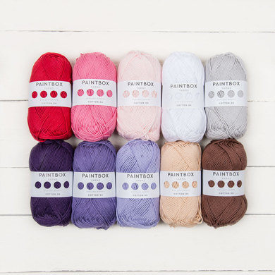 
Paintbox Yarns Cotton DK 10 Ball Colour Pack
