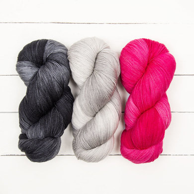 The Yarn Collective Portland Lace 3 Skein Colour Pack
