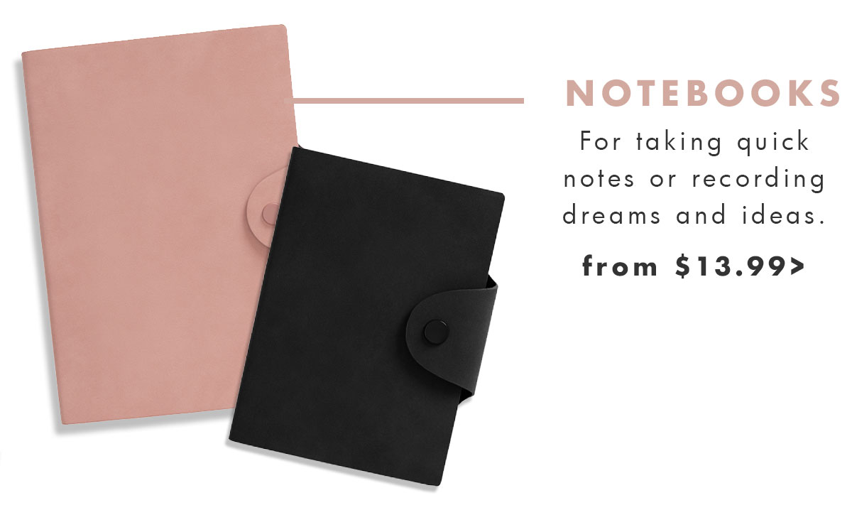 Notebooks. Shop now. 