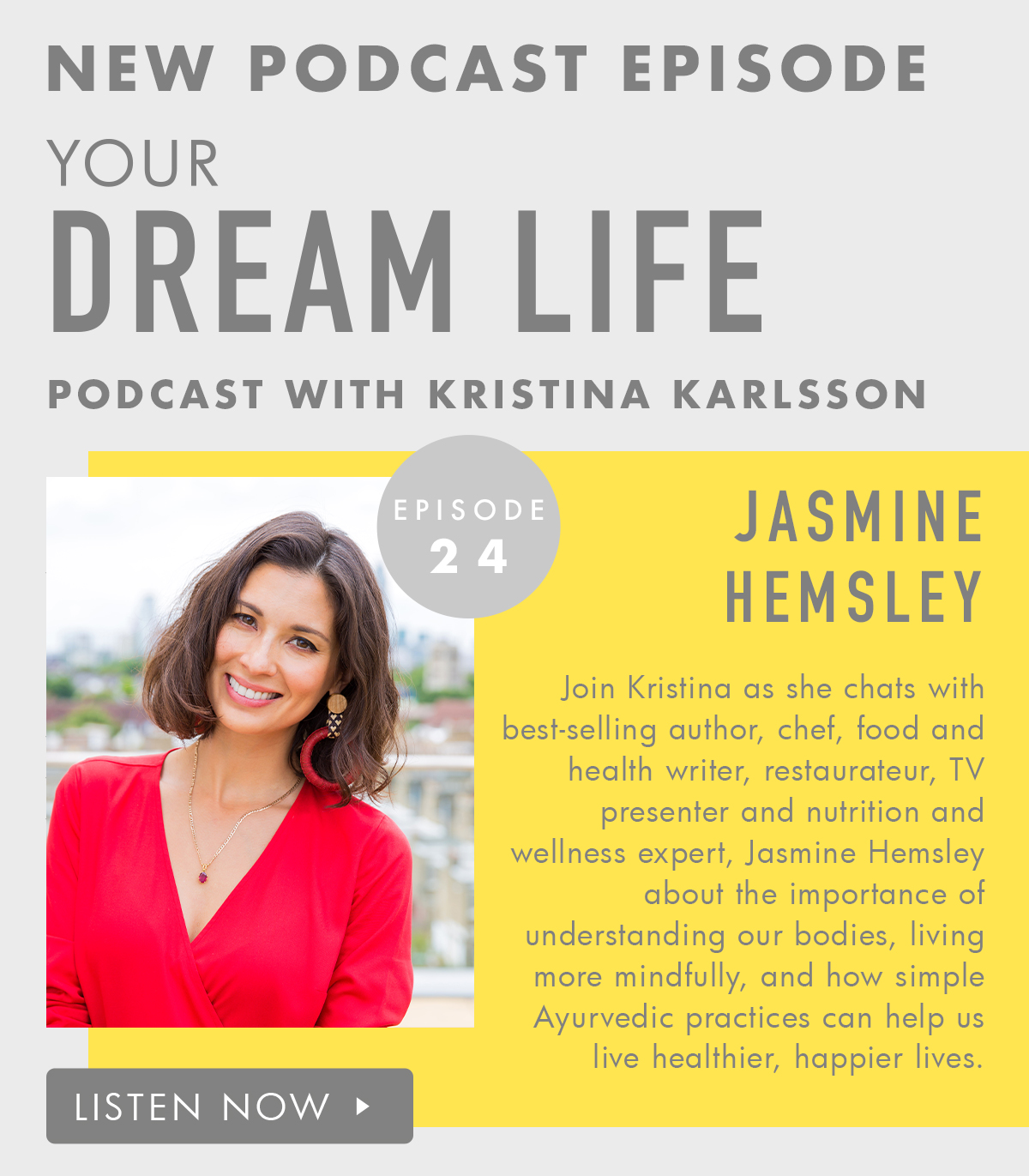 New Episode Your Dream Life Podcast! Listen now. 