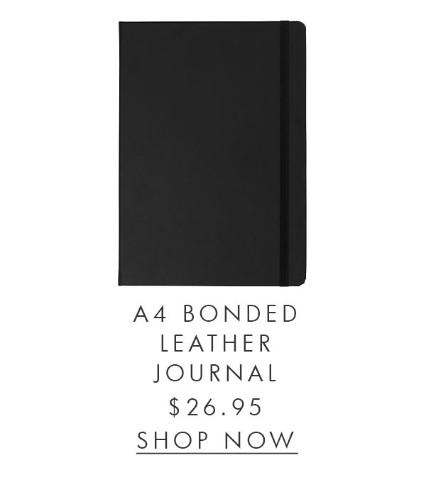 A4 Bonded Leather Journal. Shop now. 